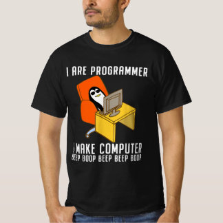 Camiseta Codificación de pingüino