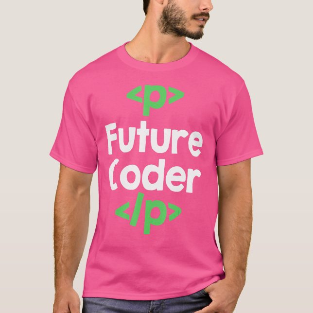 Camiseta Codificación de programación de codificadores futu (Anverso)
