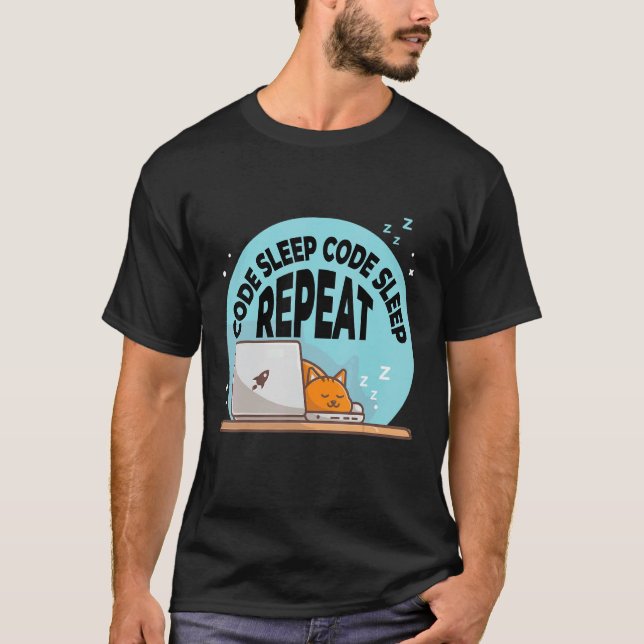 Camiseta Codificación de programación de programadores 2 (Anverso)