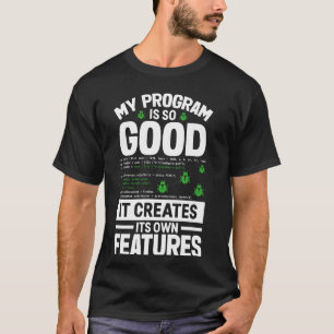Camiseta Codificación de programación de programadores info