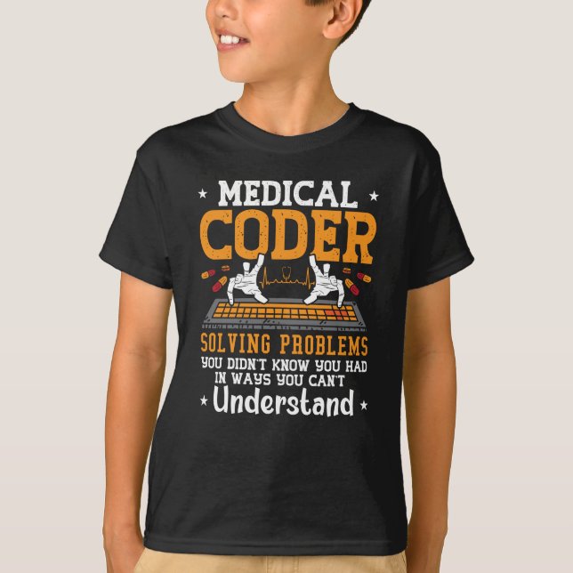Camiseta Codificación del asistente de solución de problema (Anverso)