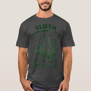 Camiseta Codificación del desarrollador de lazo de program