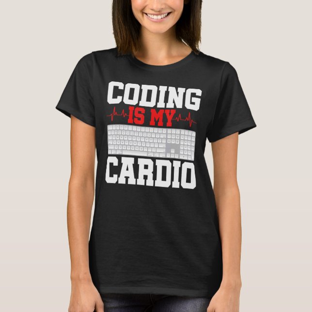 Camiseta Codificación Es Mi Desarrollador De Software De Pr (Anverso)