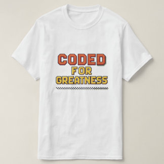 Camiseta Codificación ética de IA - Codificado para grandez