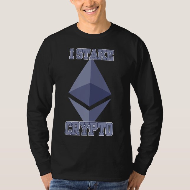Camiseta Codificado Crypto Ethereum Passive Power Ledger (Anverso)