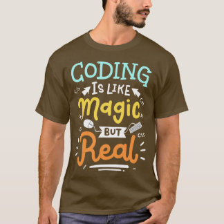 Camiseta Codificador de programación de codificación