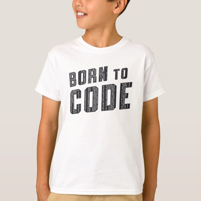 Camiseta Codificador Médico Nacido En Programador De Código (Anverso)
