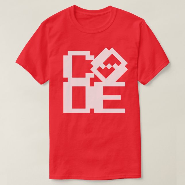 CAMISETA CÓDIGO (Diseño del anverso)