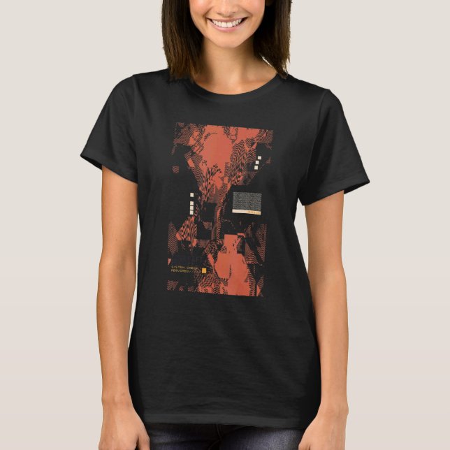 Camiseta Código Binario Retro Ordenador Geek Programador Ne (Anverso)