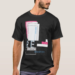 Camiseta Código Binario Retro Ordenador Geek Programador Ne