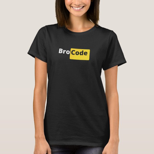 Camiseta Código Bro (Anverso)