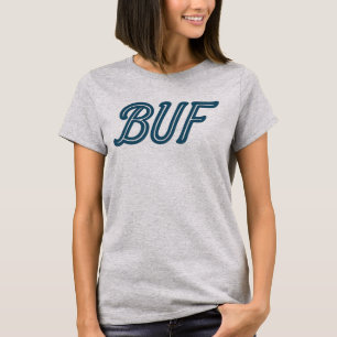 Camiseta Código BUF Buffalo Airport - Aviación Buffalo NY