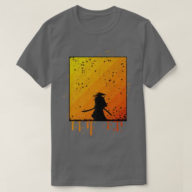 Camiseta Código Bushido Samurai Japón (Diseño del anverso)