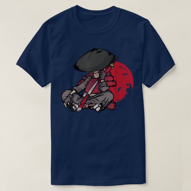 Camiseta Código Bushido Samurai Japón 200 (Diseño del anverso)