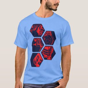 Camiseta Código Bushido Samurai Japonés Guerrero Kanji 