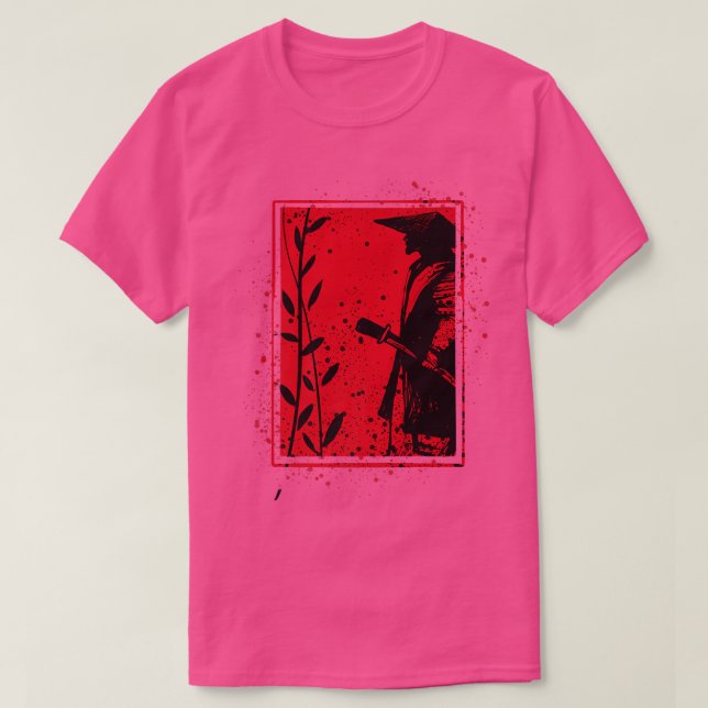 Camiseta Código Bushido Samurai Katana  (Diseño del anverso)