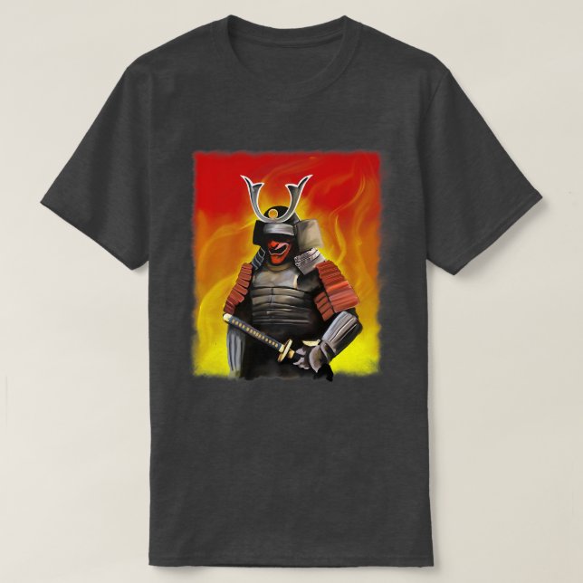 Camiseta Código Bushido Samurai Katana Premium T-Shirt Copy (Diseño del anverso)