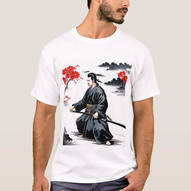 Camiseta Código Bushido Samurai Masterpiece (Anverso)