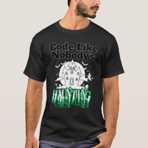 Camiseta Código como si nadie estuviera persiguiendo.b