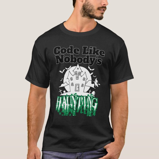Camiseta Código como si nadie estuviera persiguiendo.b (Anverso)