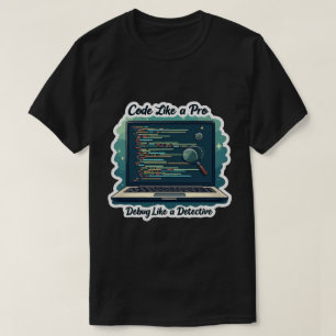 Camiseta Código Como Un Programador Gracioso