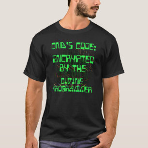 Camiseta Código de ADN cifrado por programador divino