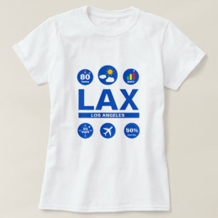 Camiseta Código de Aeropuerto de Verificación del 