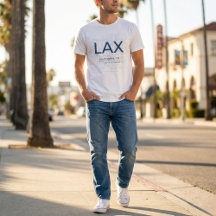 Código de Aeropuerto Minimalista – LAX Personaliza
