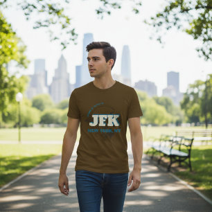 Camiseta Código de Aeropuerto Personalizado Ciudad y Estado