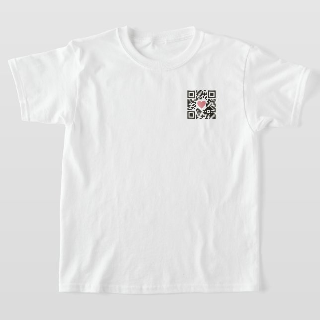 Camiseta Código de Amor QR (Distribución)