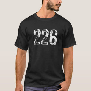 Camiseta Código de área 226 Londres ON Teléfono móvil Códig