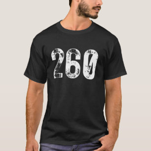 Camiseta Código de área 260 Fort Wayne IN Área de teléfono