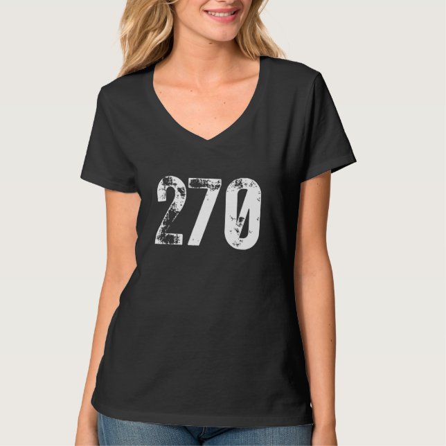 Camiseta Código de área 270 Bowling Green KY Área móvil Cód (Anverso)