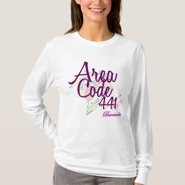 Camiseta Código de área 441 (Anverso)