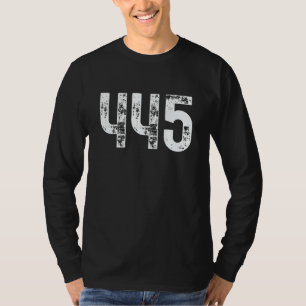 Camiseta Código de área 445 Filadelfia PA Teléfono móvil So