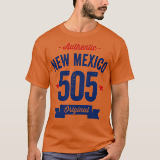 Camiseta Código de área 505 auténtico de Nuevo México