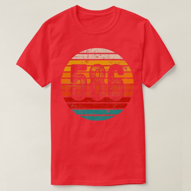 Camiseta Código de área 586 del conjunto de sol de época co (Diseño del anverso)