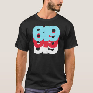Camiseta Código de área 619