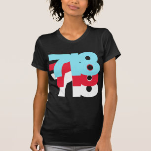 Camiseta Código de área 718