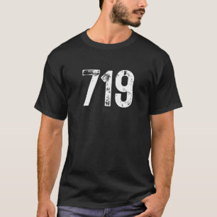 Camiseta Código de área 719 Colorado Springs CO Código de á