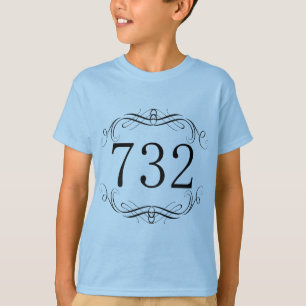 Camiseta Código de área 732