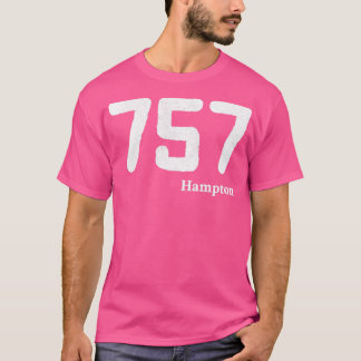 Camiseta Código de área 757 Hampton Virginia