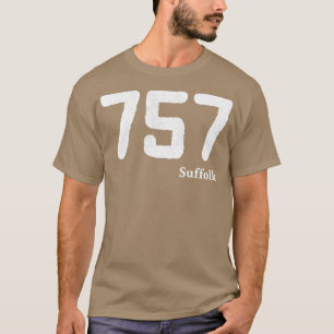 Camiseta Código de área 757 Suffolk Virginia