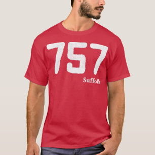 Camiseta Código de área 757 Suffolk Virginia1