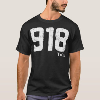 Camiseta Código de área 918 Tulsa Oklahoma Vintage