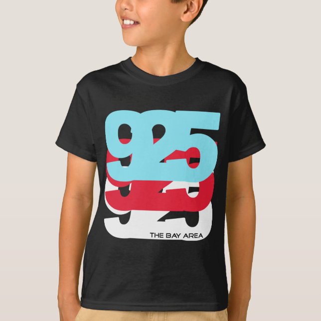 Camiseta Código de área 925 (Anverso)