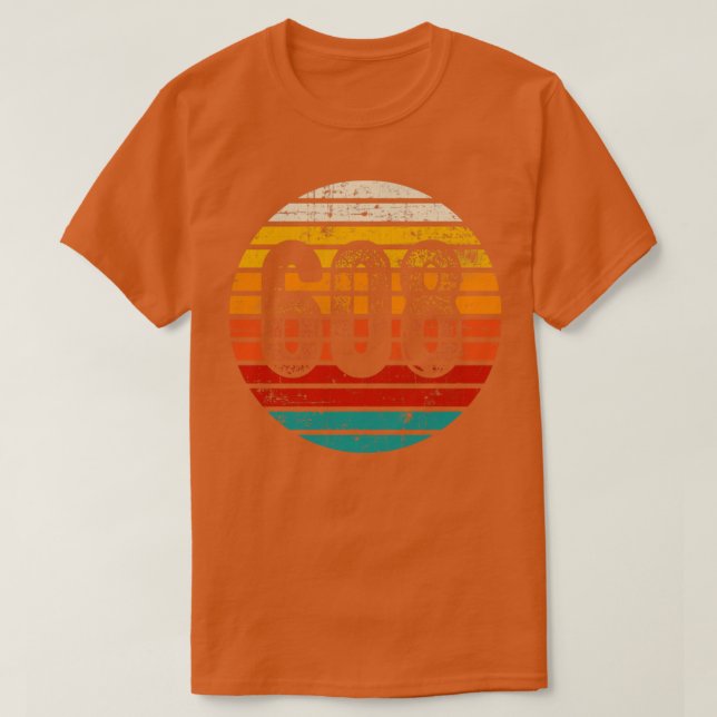 Camiseta Código de área de atardecer de época 608 con probl (Diseño del anverso)