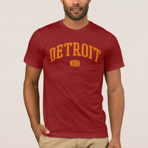 Camiseta Código de área de Detroit 313