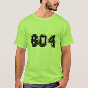 Camiseta Código de área de RVA 804