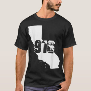 Camiseta Código de área de Sacramento California 916